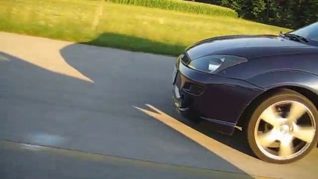 Ford Focus 1.6 16V (modified) vs Ford Cougar 2.5 V6 ATX PART 1 смотреть онлайн