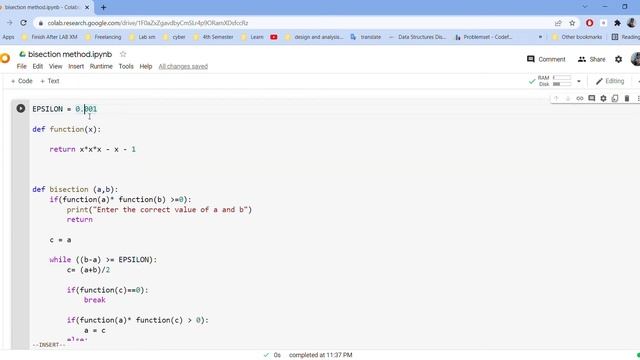 2-2 bisection method with python смотреть онлайн