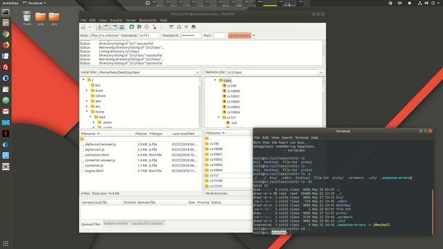 Transferring Files using the FTP Client FileZilla смотреть онлайн