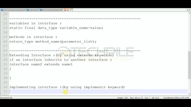 Interface in java смотреть онлайн
