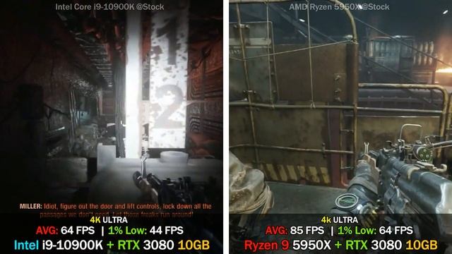 Intel Core i9-10900K vs Ryzen 9 5950X NVIDIA RTX 3080 | Test in 7 Games смотреть онлайн