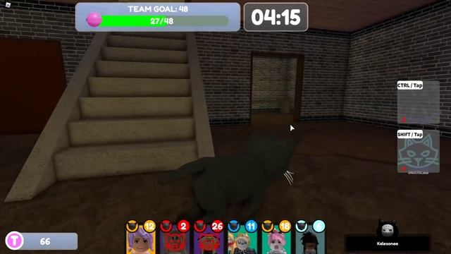 МЫ СТАЛИ КОТЯТАМИ! НО НА НАС ОХОТЯТСЯ Roblox The Catcher смотреть онлайн