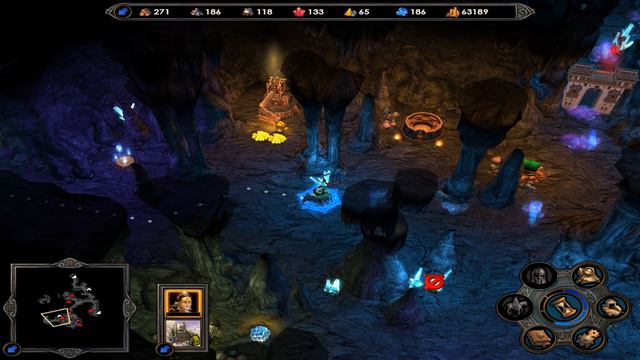 Heroes of Might and Magic V Прохождение сценариев на "Рекруте", Гамбит Маахира 3 ч2! смотреть онлайн
