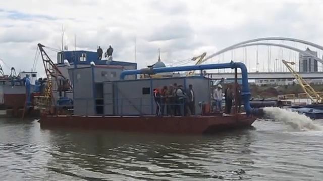 Земснаряд AVSSA 1600-3 смотреть онлайн