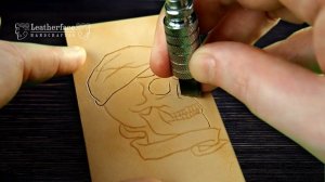 Секреты тиснения на коже по шагам Шаг 2 | Тиснение на коже | Работа с кожей