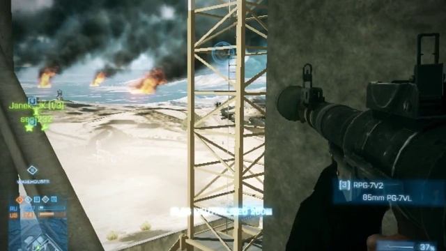 Battlefield 3 Gameplay with i5-3317U (Intel HD 4000 Test) смотреть онлайн