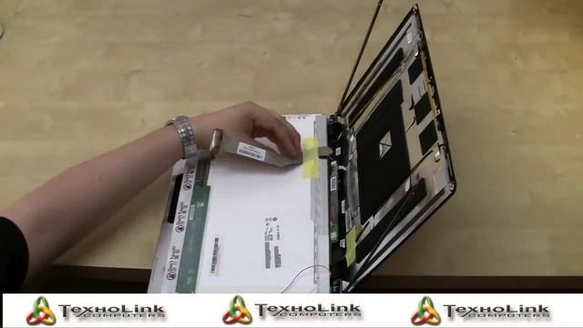 Замена LCD матрицы - экрана ноутбука смотреть онлайн