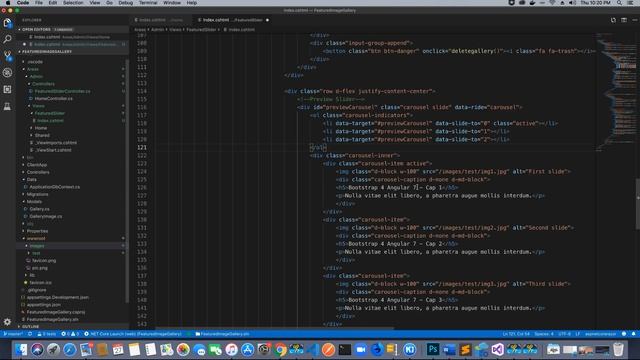 Featured Image Slider - Angular 8 | Asp.Net Core 2.2 - Creating Image Uploader View смотреть онлайн
