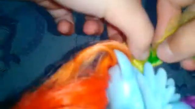 Как сделать прическу для пони Rainbow Dash смотреть онлайн