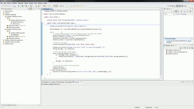 Inserção de Dados no MySQL Passando pela RabbitMQ (Message Broker) смотреть онлайн