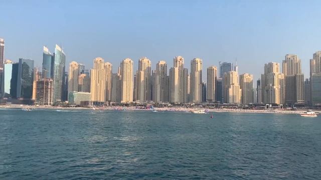 Dubai Marina, Колесо обозрения, АКВАПАРК, НОЧНОЙ ДУБАЙ! ЧАСТЬ 1 EXPO 2020 смотреть онлайн