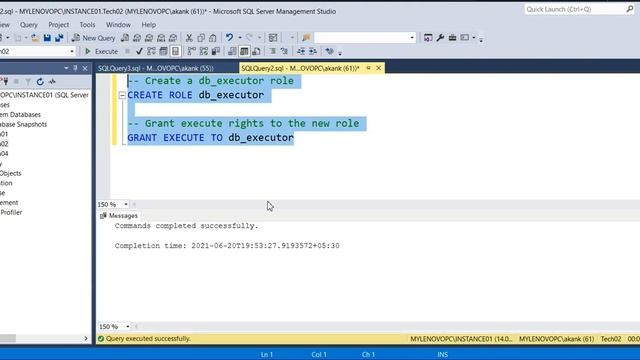 SQL Server Database Role For Store Procedure Execution | SQL Server Store Procedure Execution Issue смотреть онлайн
