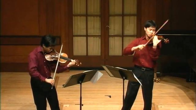 Nikki and Timothy Chooi playing Prokofiev Sonata for 2 Violins смотреть онлайн