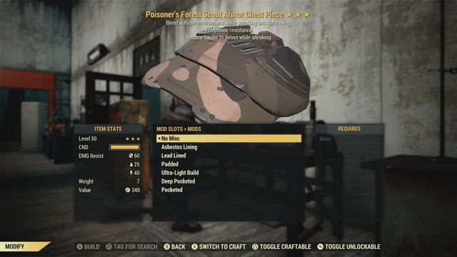 Fallout 76 Urban and Forest Scout Armor MODS смотреть онлайн
