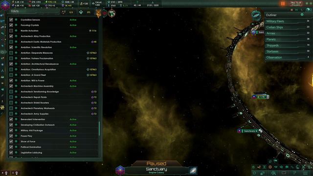 Stellaris - Peacekeeper Wars 43 - Victory micromanagement смотреть онлайн