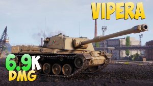 Vipera - 3 Фрагов 6.9K Урона - Хорошее серебро! - Мир Танков