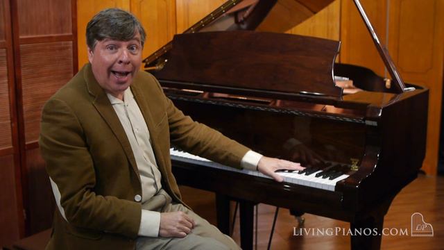 New Weber W150 Baby Grand Piano for Sale - Walnut Finish - Living Pianos смотреть онлайн