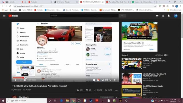 Roblox News: Roblox YouTubers getting Hacked/Terminated, Roblox Broken Chat Filter! смотреть онлайн