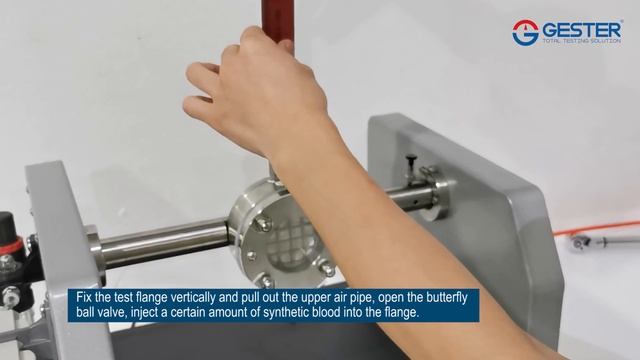 Protective Clothing Synthetic Blood Penetration Tester GT-RC01 смотреть онлайн