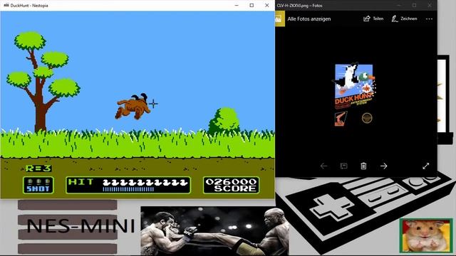 Duck Hunt 1984 nes mini Pc Gameplay смотреть онлайн