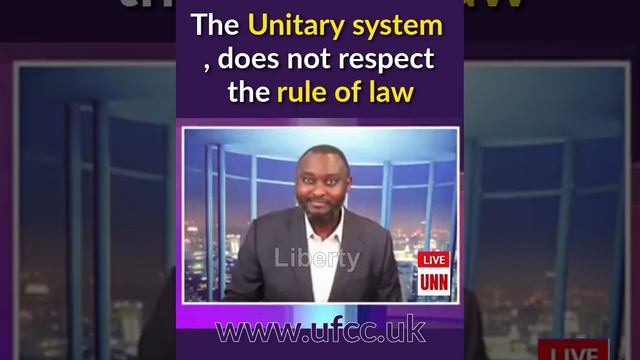 ''Unitary system of governance'' like that in Uganda, does not respect the rule of law. смотреть онлайн