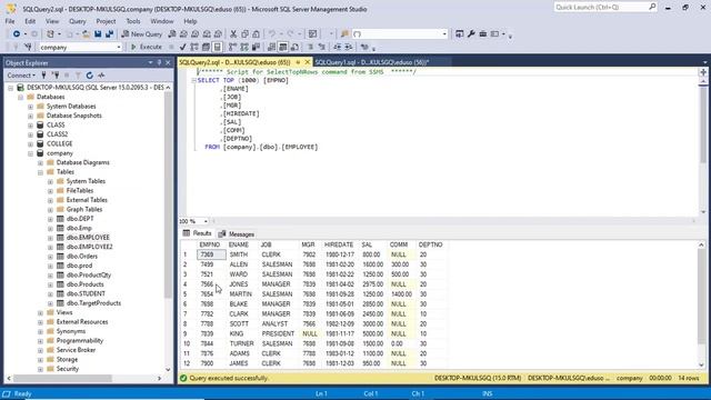 SQL Server Online Class 14 - T-SQL programming basics and Variables in T-SQL смотреть онлайн
