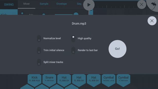 FL Studio Mobile - How to put drums or samples in the piano roll смотреть онлайн