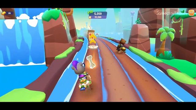 Can Tom Beat the Clock? | Talking Tom Time Rush Gameplay Episode 3 (Android/iOS) смотреть онлайн