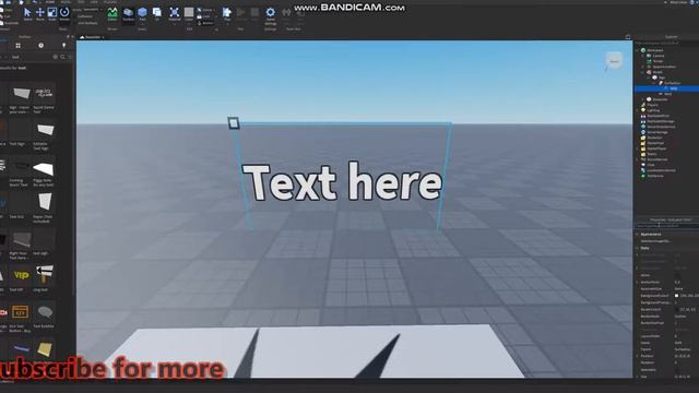 How to add a 2D text - Roblox Studio смотреть онлайн