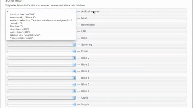 Import fra Excel/CSV смотреть онлайн
