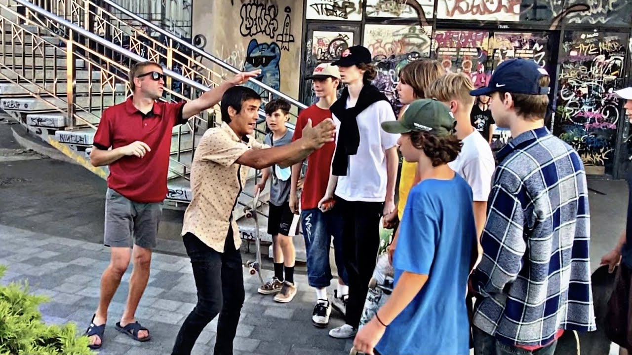 Cкейтеры против хейтеров #1