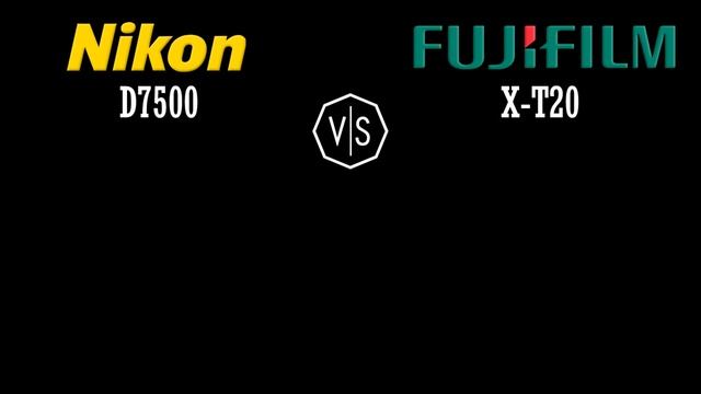 Nikon D7500 vs Fujifilm XT20 смотреть онлайн
