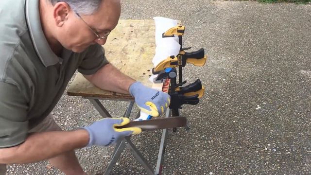 Aiersi DIY guitar kit build - Part 2 Shaping the headstock смотреть онлайн