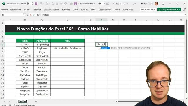 Como HABILITAR as Novas FUNÇÕES do EXCEL 365 смотреть онлайн