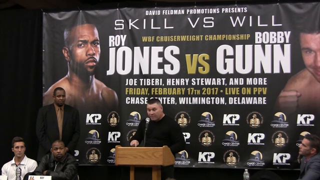 Jones Jr vs Gunn Press Conference смотреть онлайн