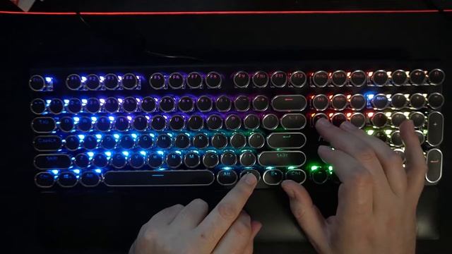 RK Royal Kludge Retro Typewriter Style Mechanical Keyboard смотреть онлайн