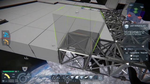 Building a large and expansive hanger | Space Engineers Survival Gameplay | 17 смотреть онлайн