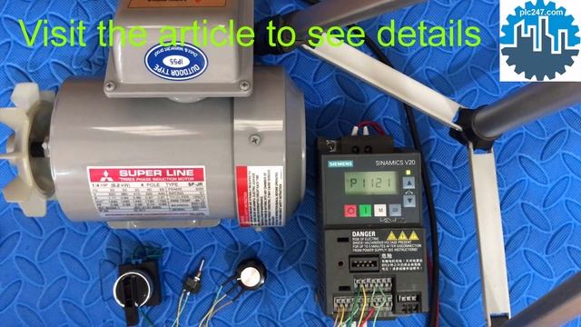 [Tutorial] Siemens V20 VFD Setting