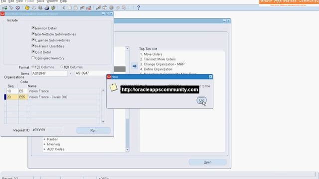 View Multiorg Onhand - Oracle Inventory смотреть онлайн