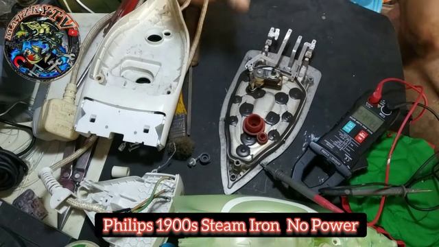 PHILIPS STEAM IRON! NO POWER! REPAIR! смотреть онлайн
