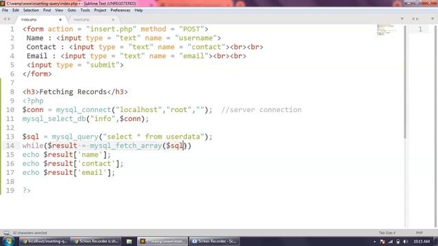 Fetch Data Using Php Mysql | Php Tutorial смотреть онлайн