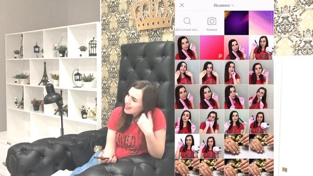 Как сделать Аватар для инстаграм/арт аватар/сделать самостоятельно/для мастера маникюра/picsArt смотреть онлайн