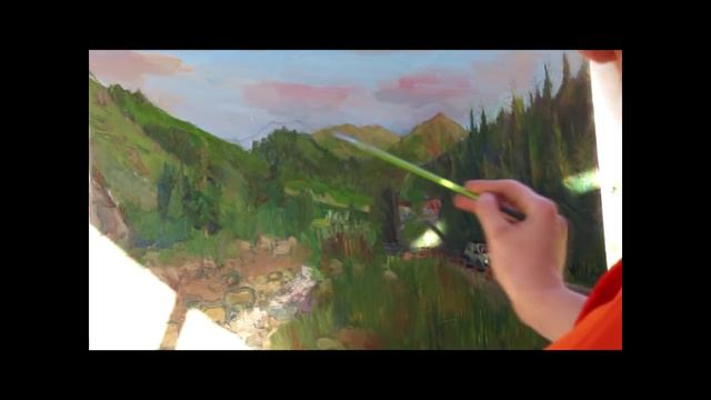 [Пленэр] Лисята, горы и река (ч.1) ‿ Fox-cubs, mountains and river (p.1)[Plein Air] смотреть онлайн