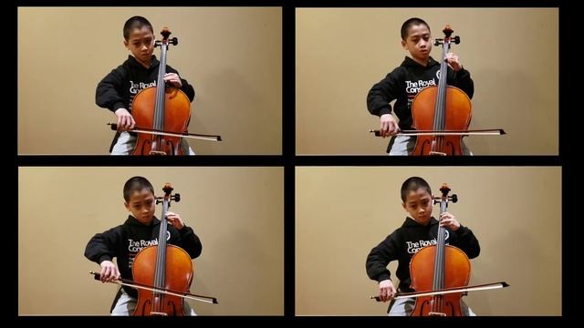 Auld Lang Syne for cello ensemble arr. Nick Halsey смотреть онлайн