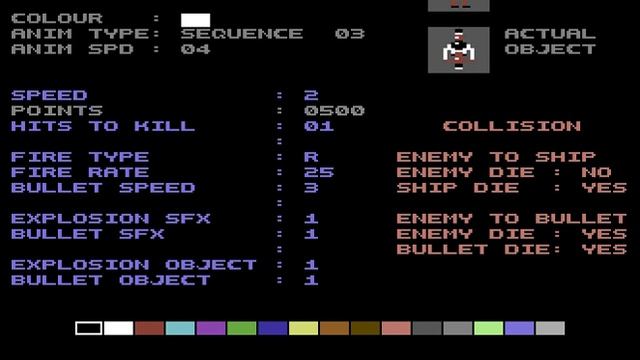 Shoot 'Em Up Construction Kit - C64 смотреть онлайн