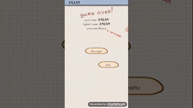 Играю в игру Doodle Jump на планшете. смотреть онлайн