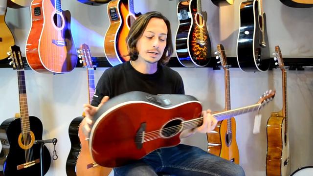 OVATION CS24 - Electroacustica - ME SORPRENDÍ con esta GUITARRA!- DESDE Bob Marley hasta Bon Jovi!! смотреть онлайн