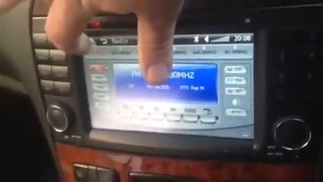 Mercedes S class W220 original sized DVD Bluetooth Sat Nav USB upgrade (PM for more info) смотреть онлайн