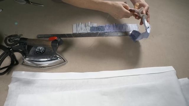 Украшаем льняную блузку (жабо и воротничок) смотреть онлайн