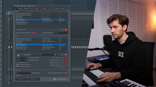 How To Setup & Connect A MIDI Keyboard In FL Studio 21 // MIDI Controller Installation